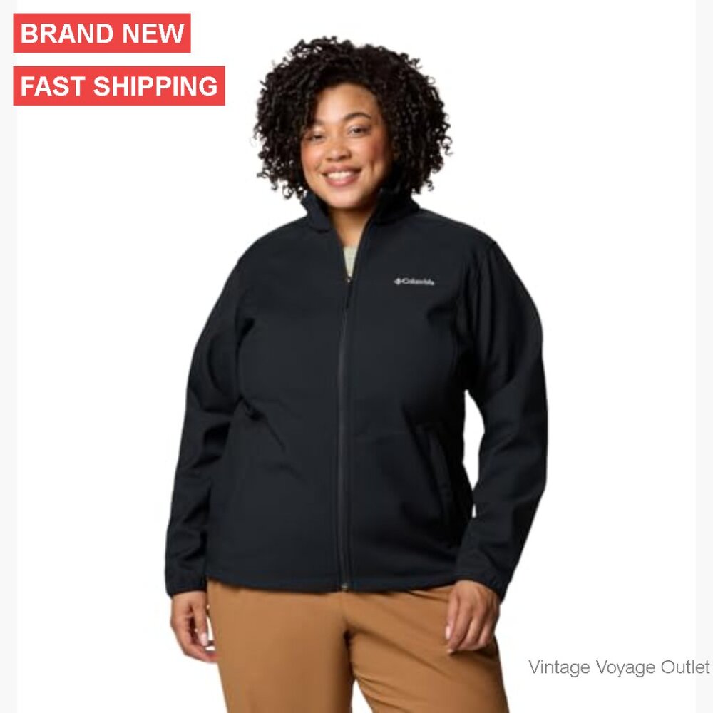 Water-Resistant Softshell Jacket Regular Fit Acti… - image 6